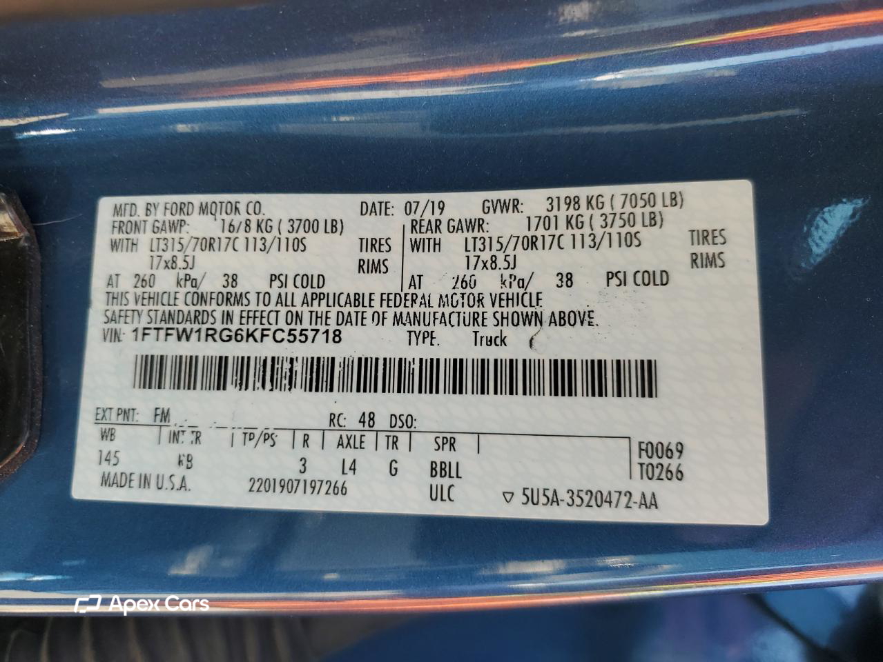 Ford F-150 2019
