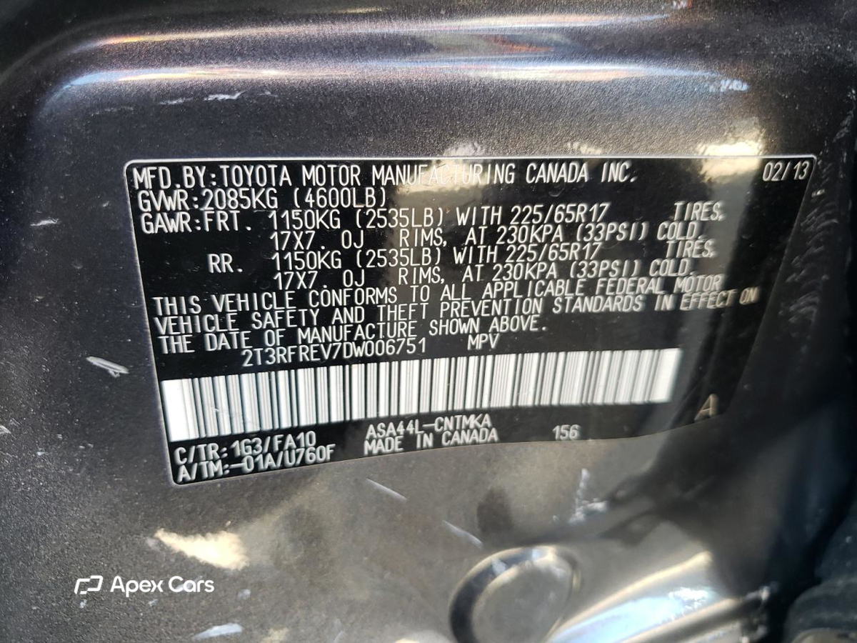 Toyota RAV 4 2013