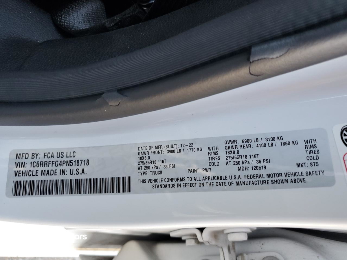 RAM 1500 2023