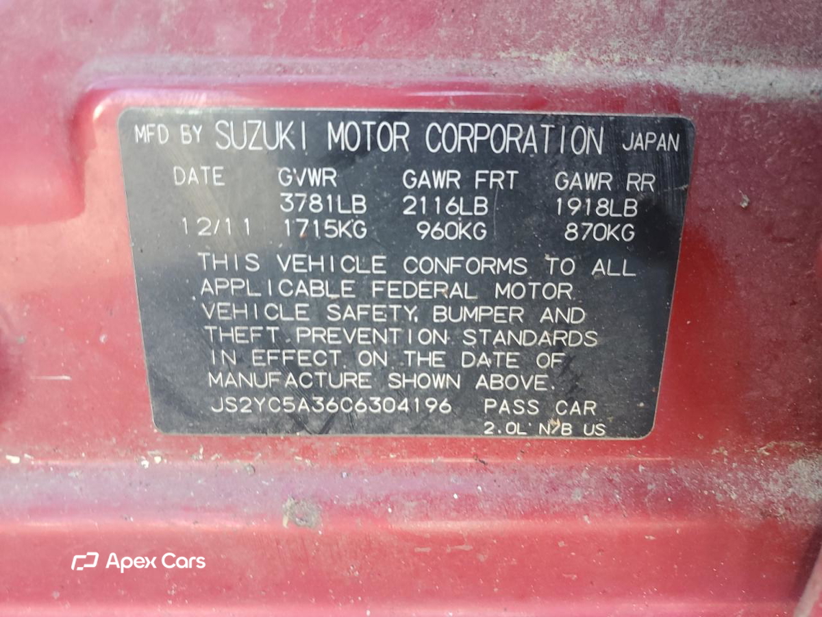 Suzuki SX4 2012