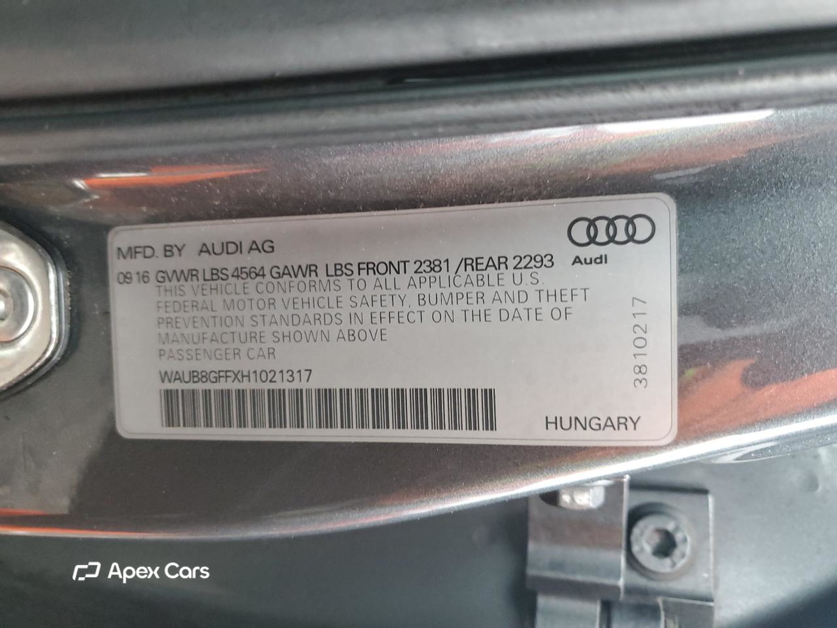 Audi A3 2017