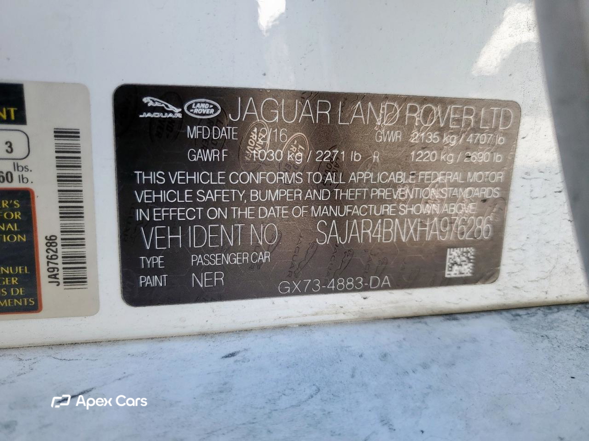 Jaguar XE 2017