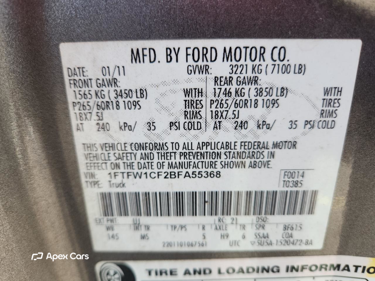Ford F-150 2011