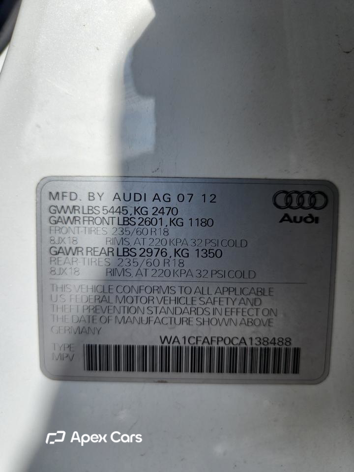 Audi Q5 2012