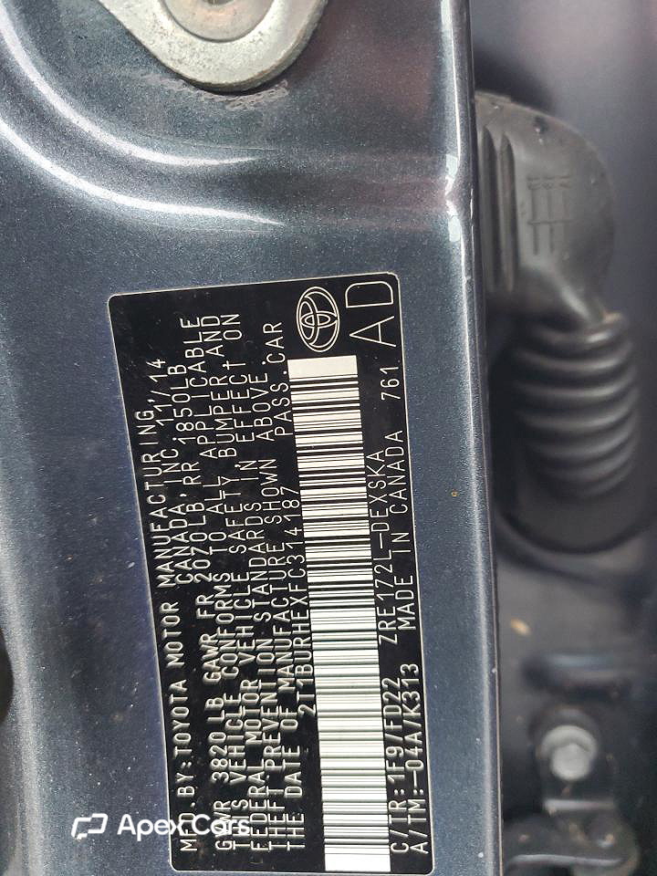 Toyota Corolla 2015