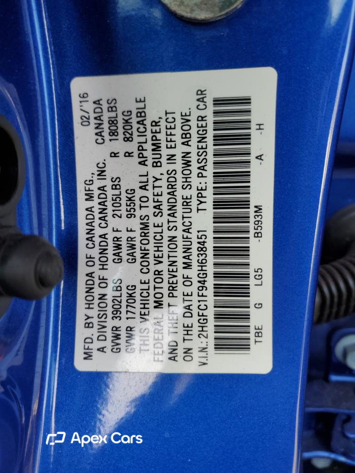 Honda Civic 2016