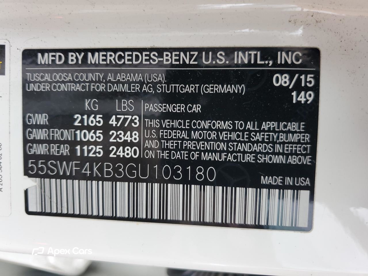 Mercedes-Benz C-klasse 2016