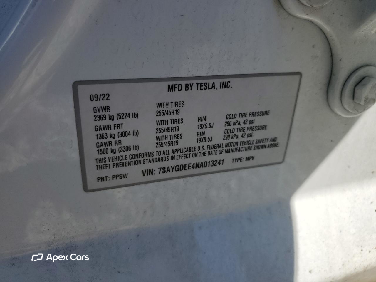 Tesla Model Y 2022