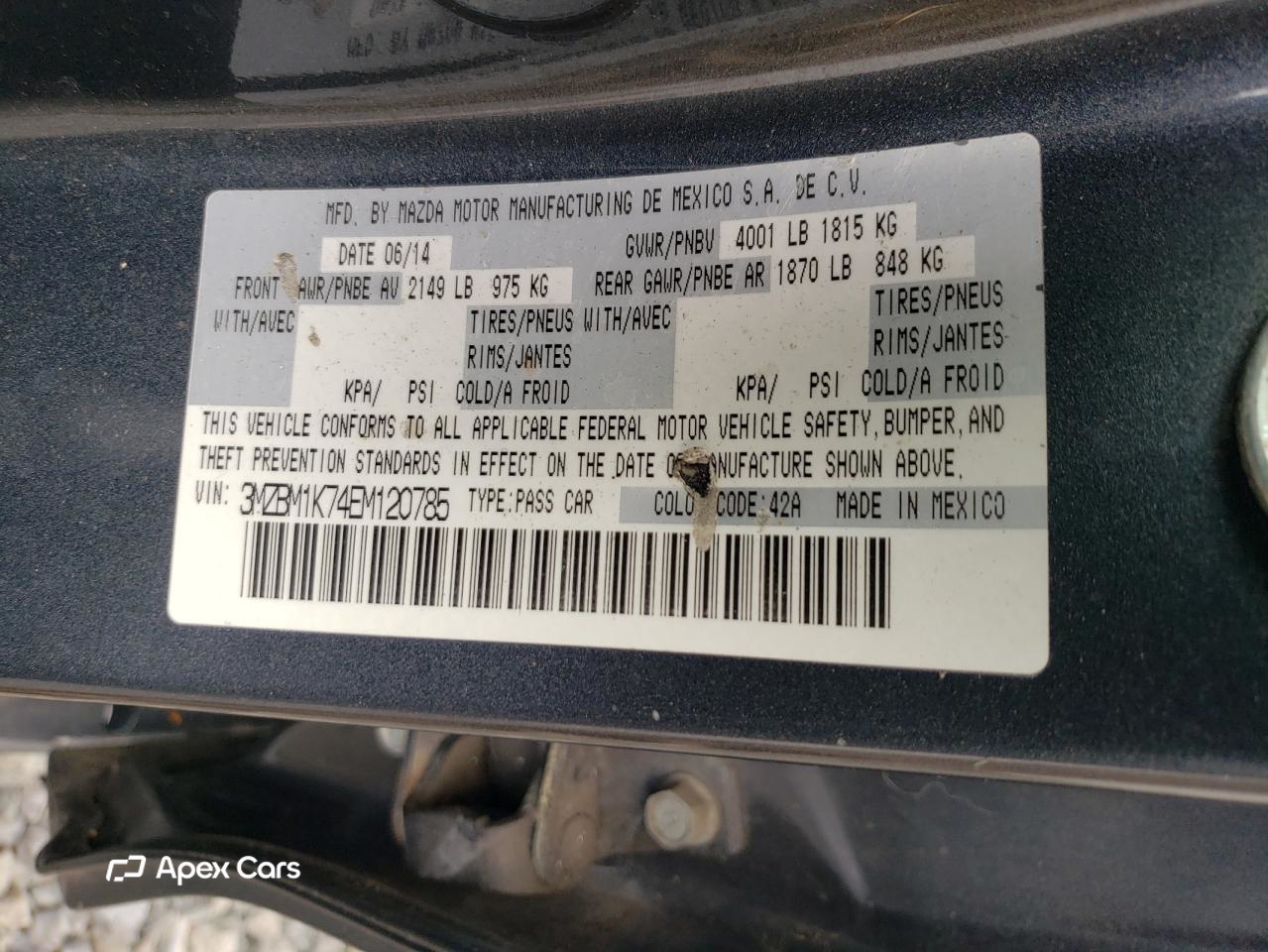 Mazda 3 2014