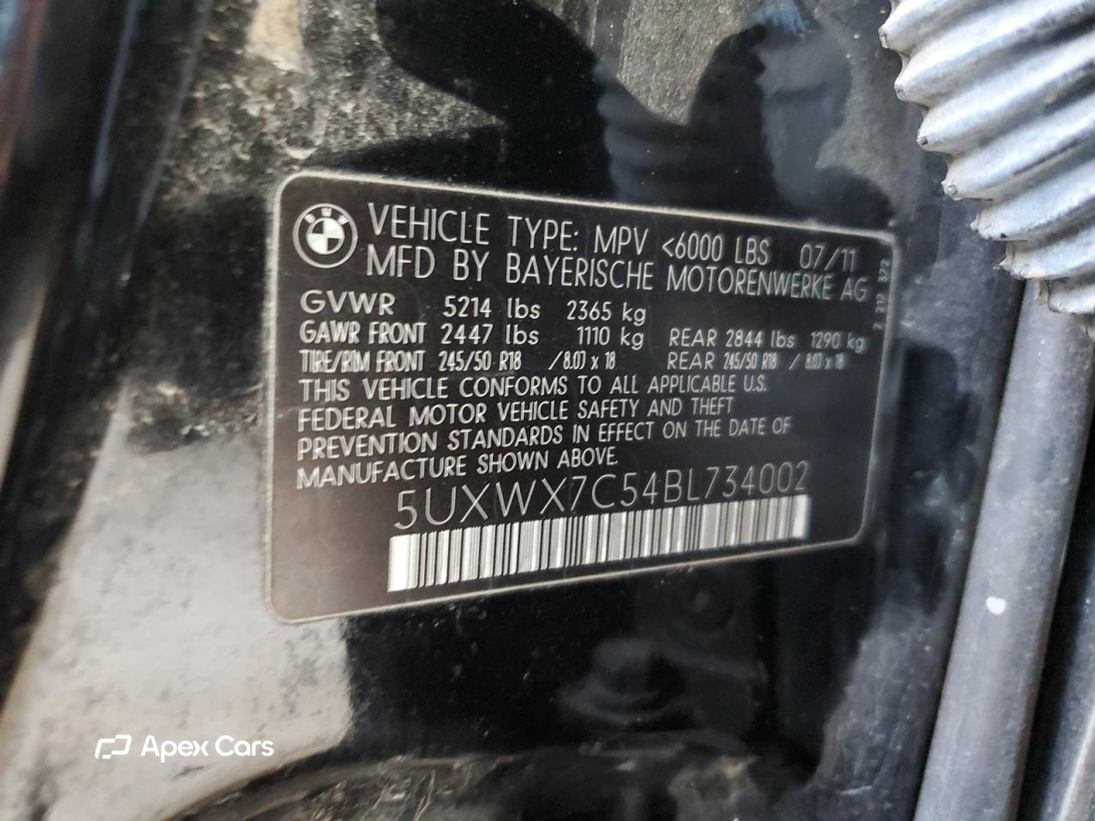 BMW X3 2011