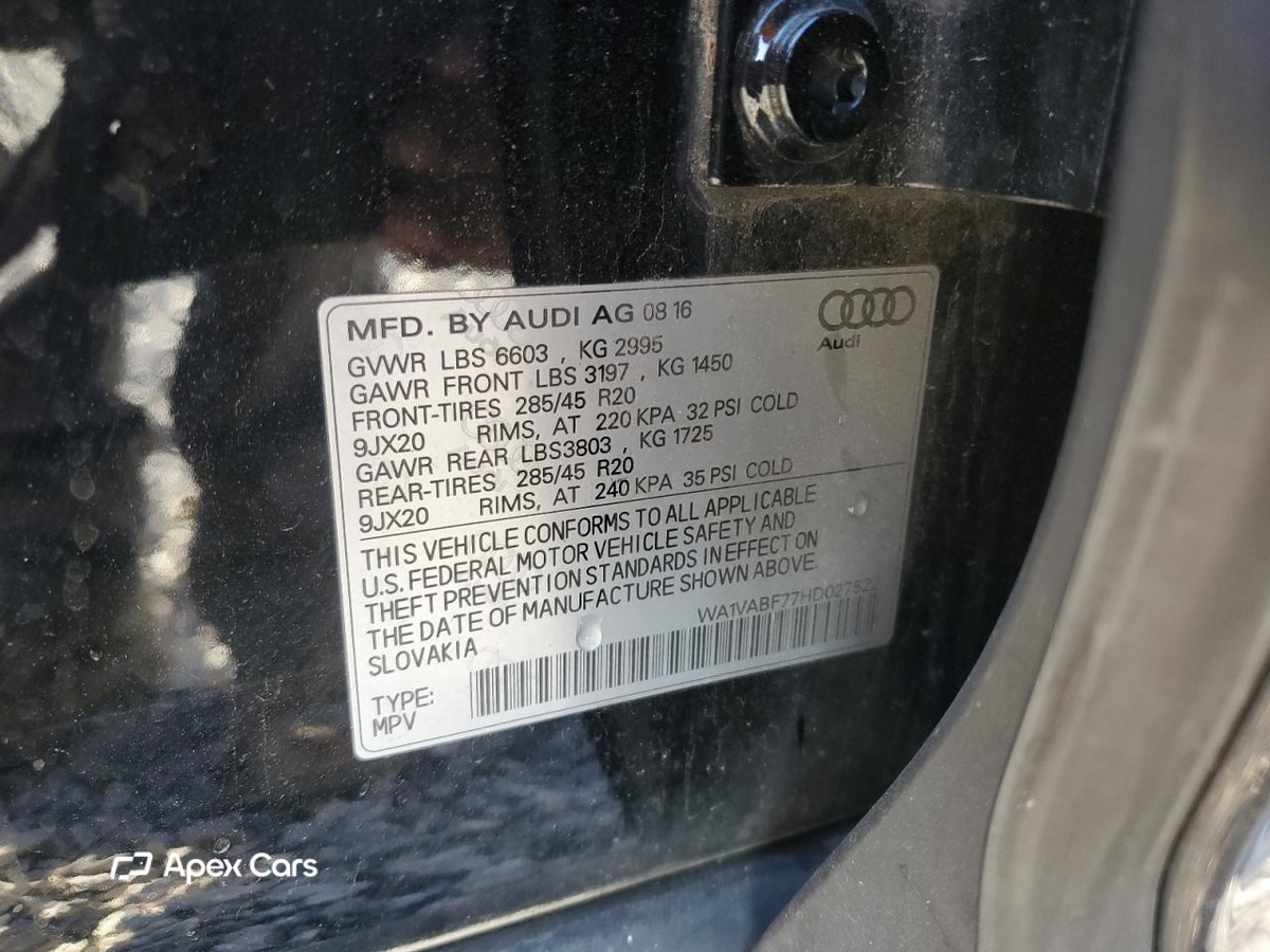Audi Q7 2017