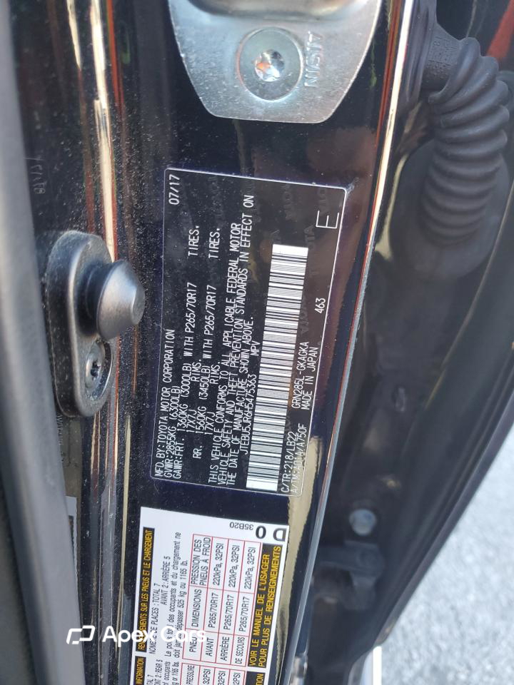 Toyota 4Runner 2017