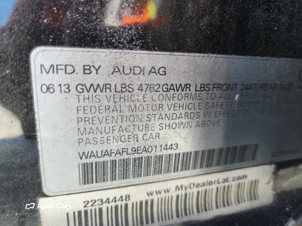 Audi A4 2014