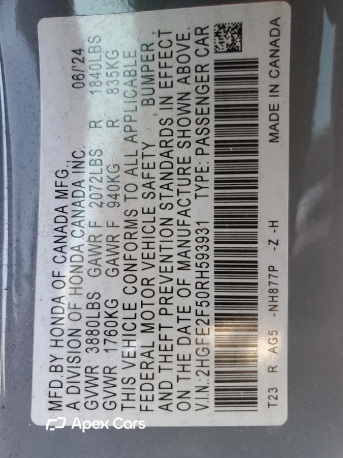 Honda Civic 2024