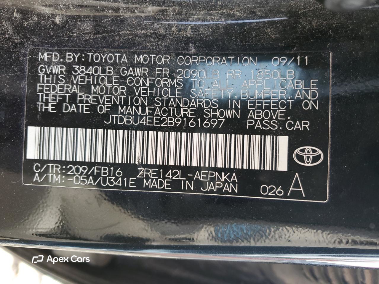 Toyota Corolla 2011