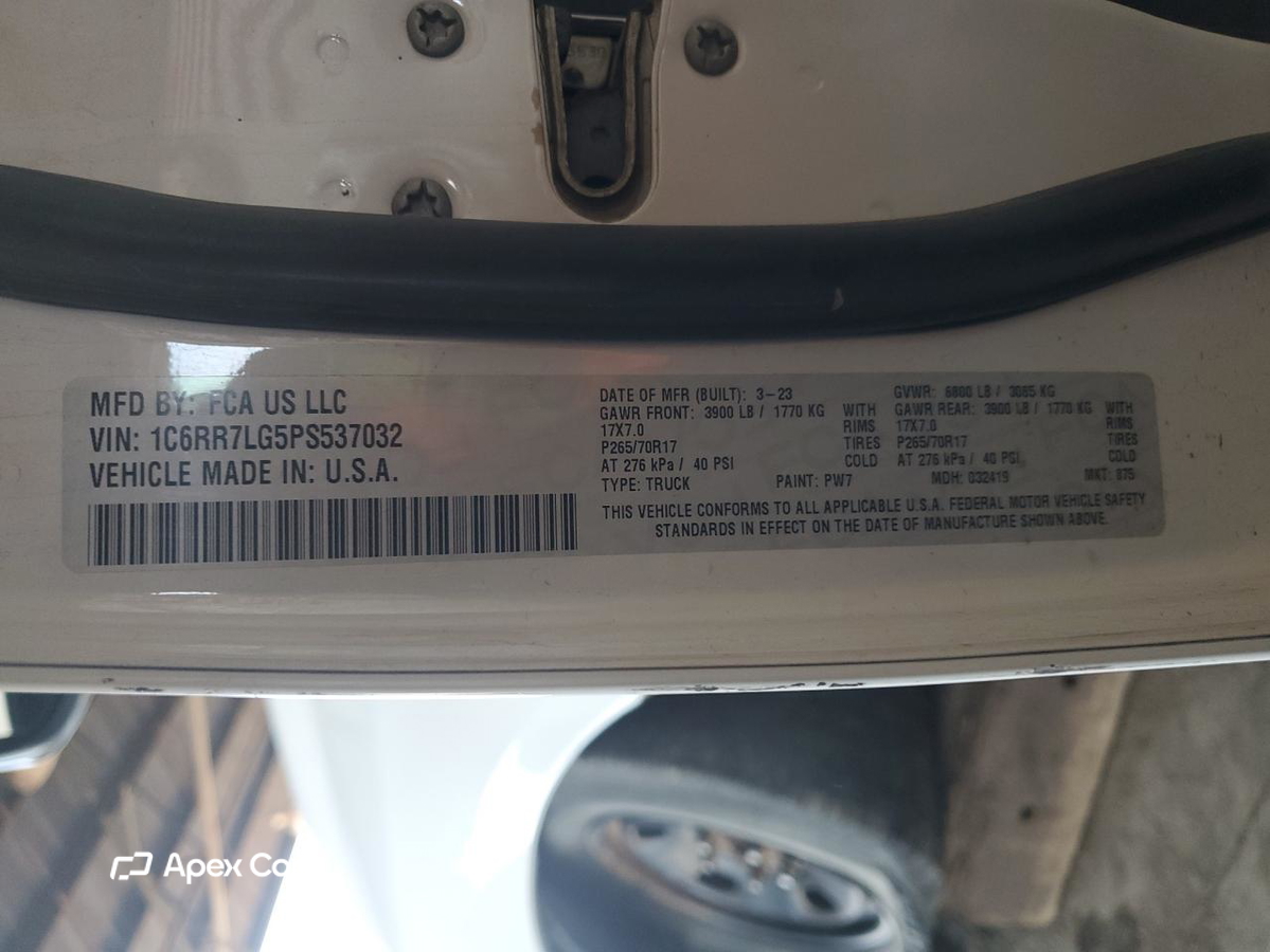 RAM 1500 2023