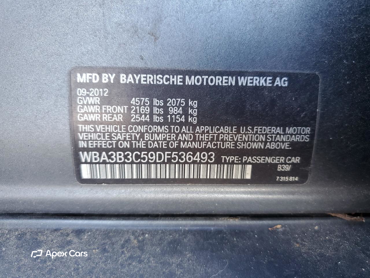 BMW Series 3 2013