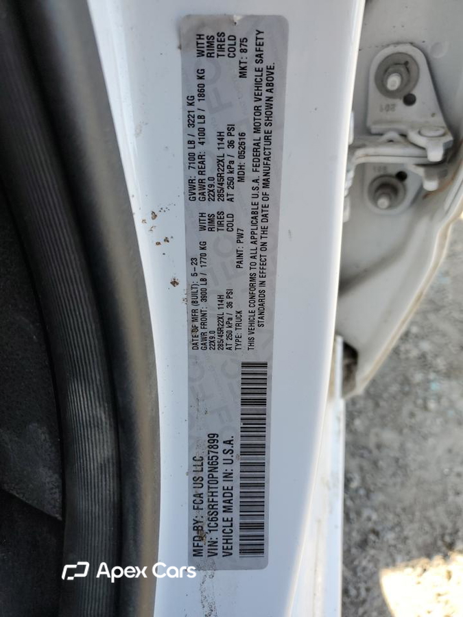 RAM 1500 2023