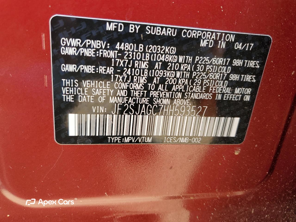 Subaru Forester 2017