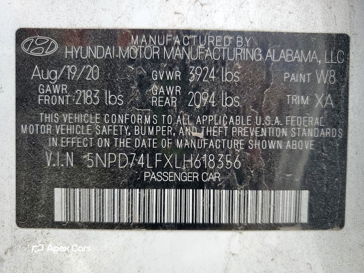 Hyundai Elantra 2020