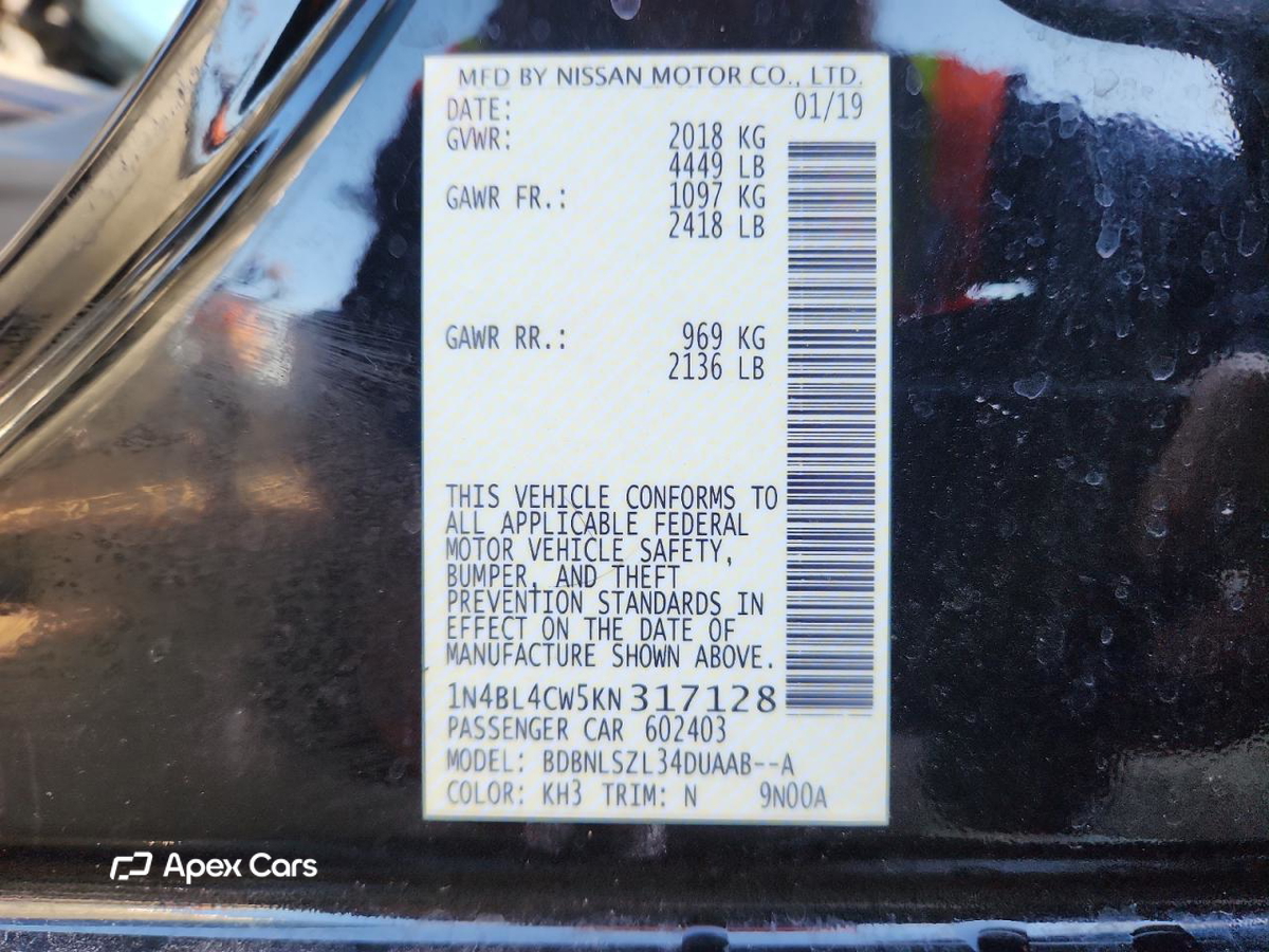 Nissan Altima 2019