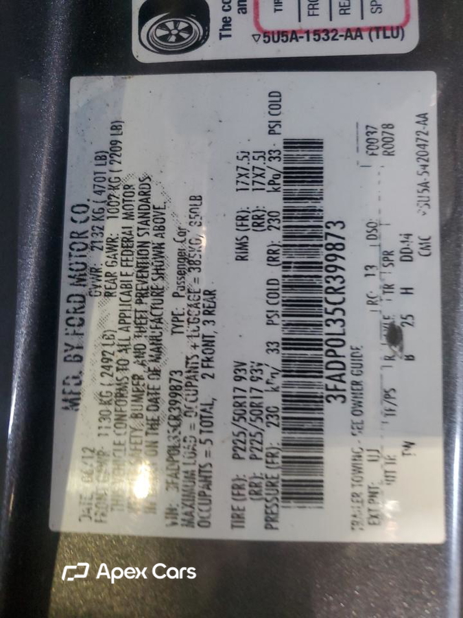 Ford Fusion 2012