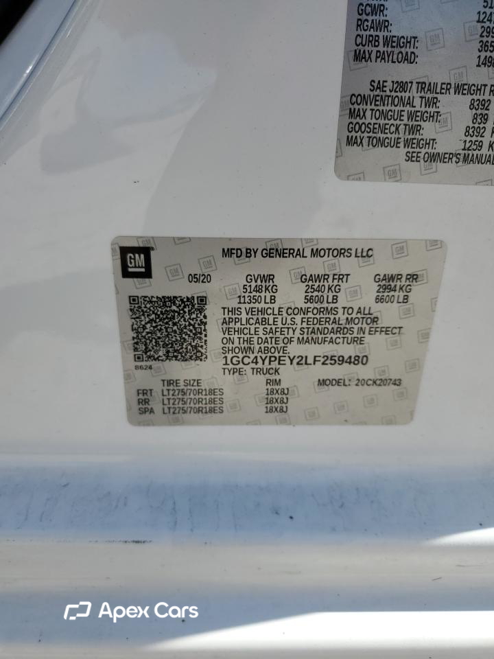 Chevrolet Silverado 2020
