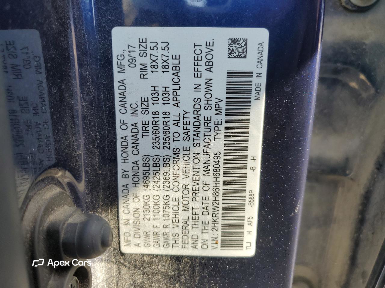 Honda CR-V 2017