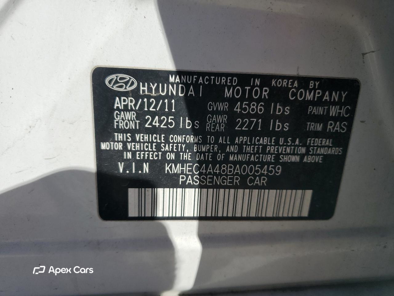 Hyundai Sonata 2011