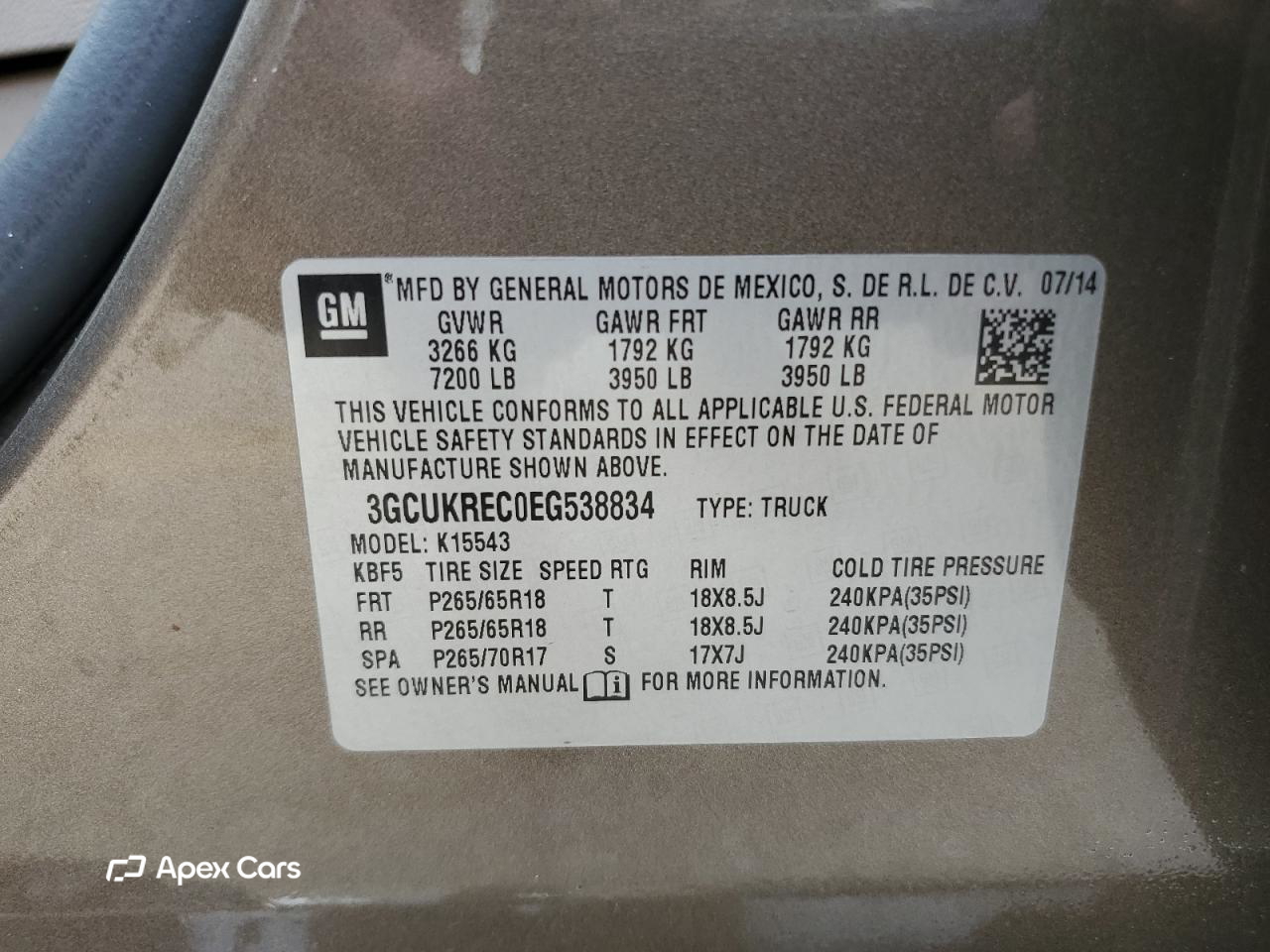 Chevrolet Silverado 2014