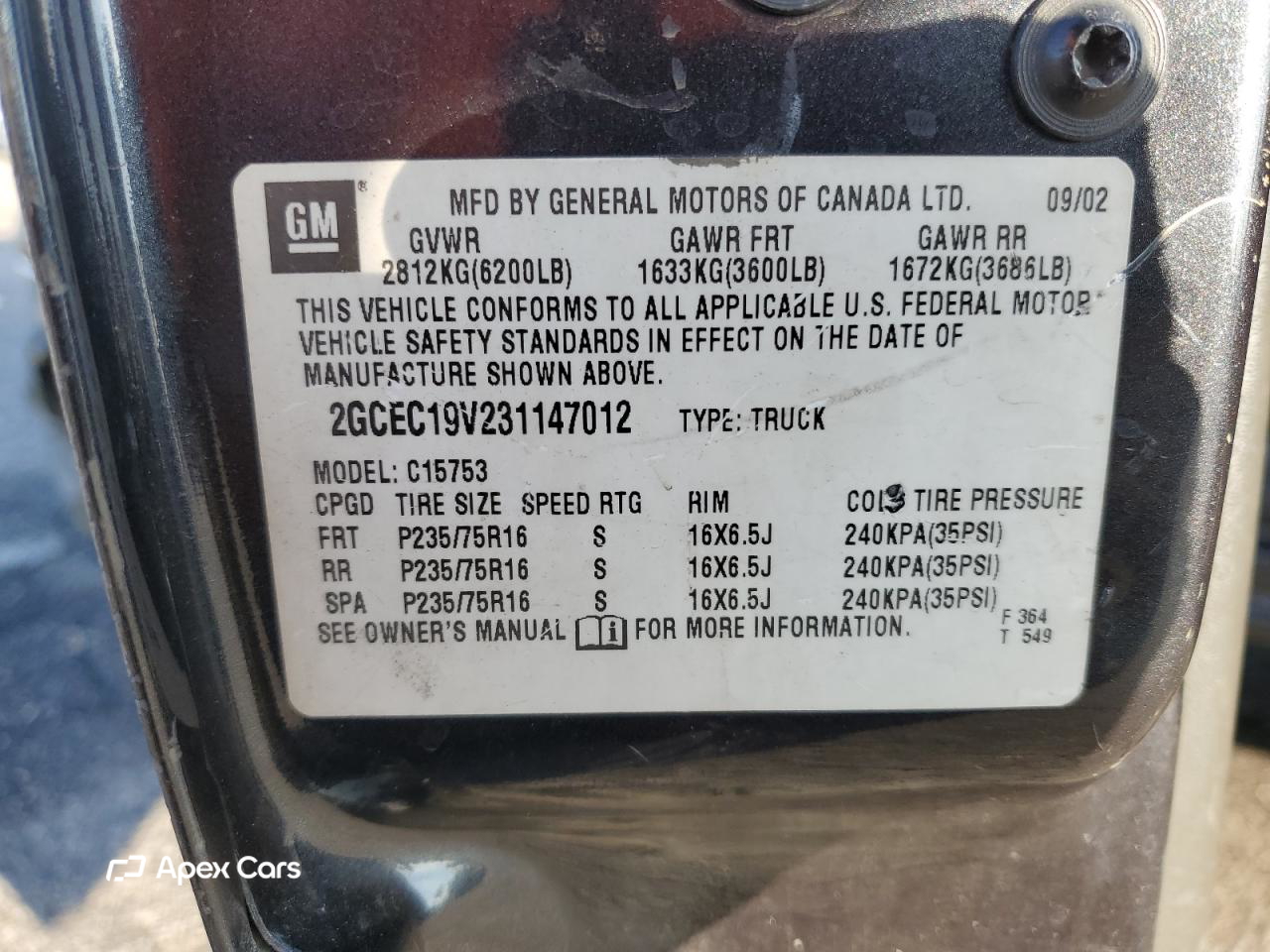 Chevrolet Silverado 2003