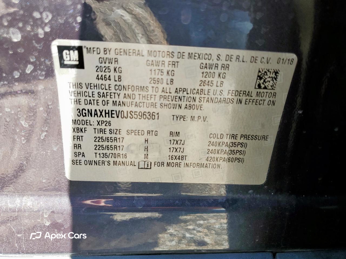 Chevrolet Equinox 2018