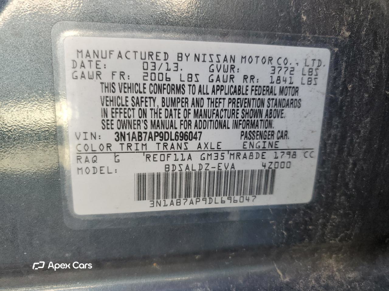 Nissan Sentra 2013