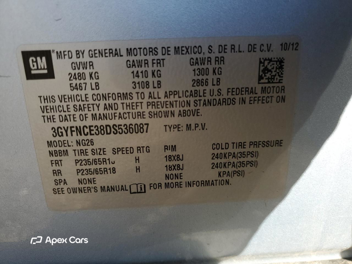 Cadillac SRX 2013
