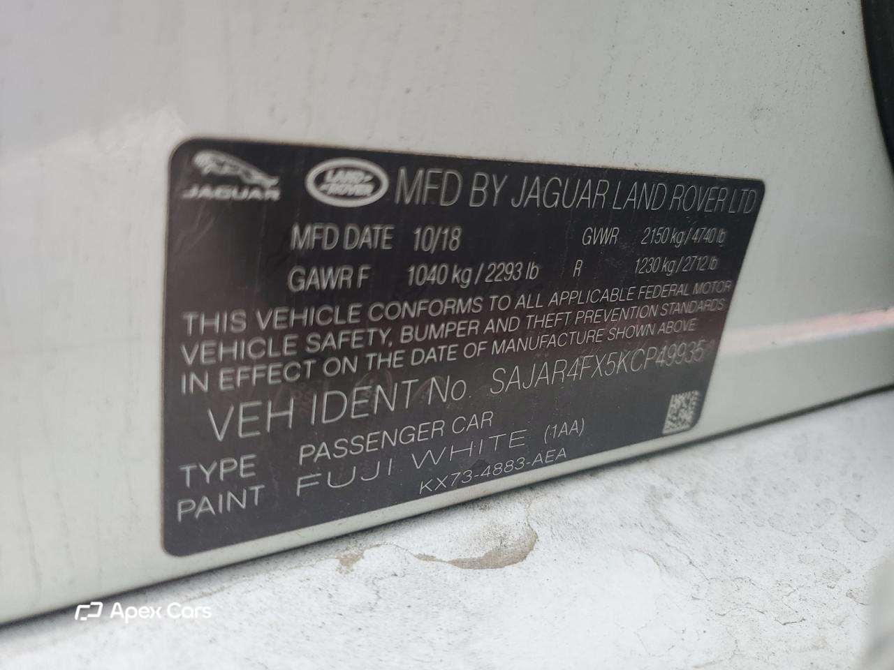 Jaguar XE 2019