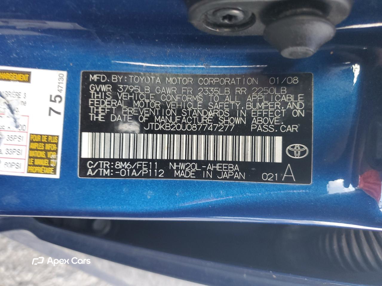 Toyota Prius 2008