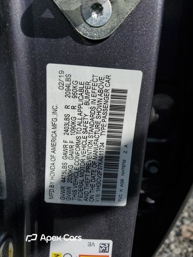 Honda Accord 2019