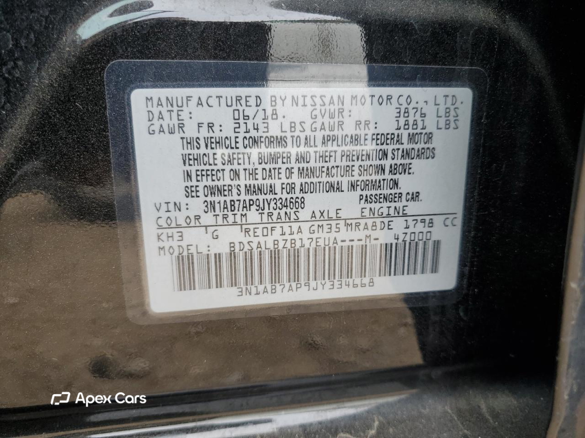 Nissan Sentra 2018