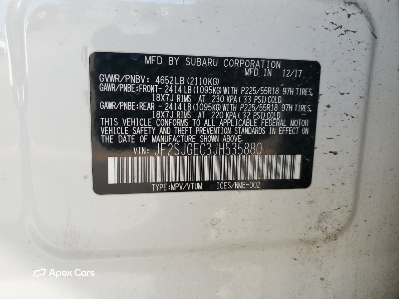 Subaru Forester 2018