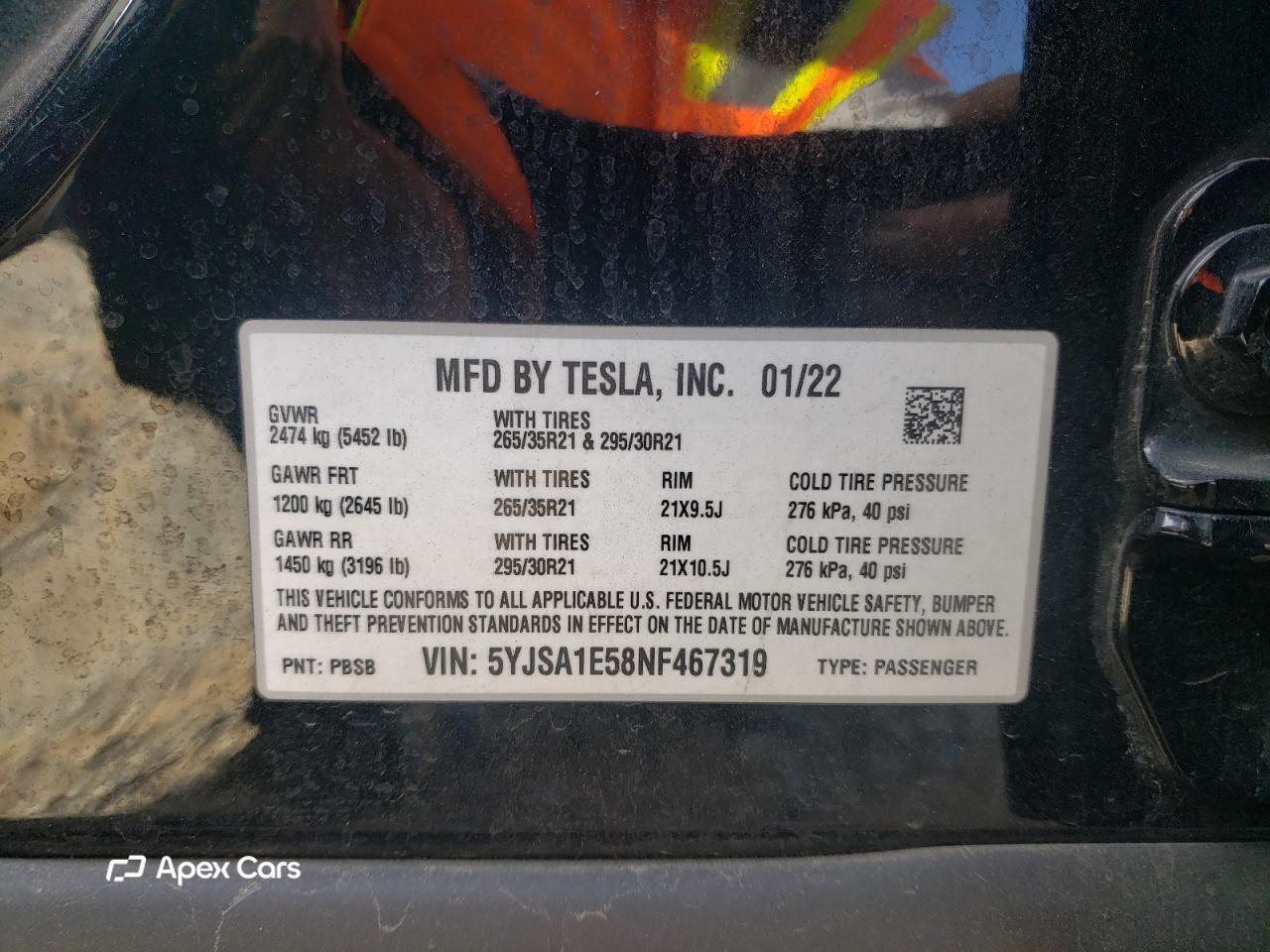 Tesla Model S 2022