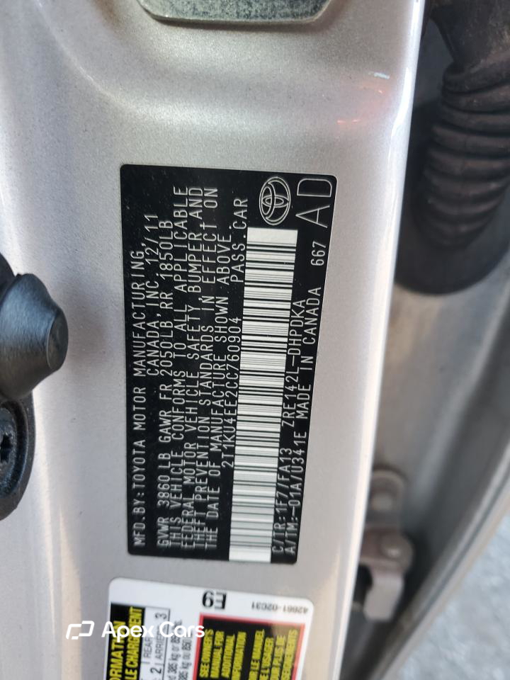 Toyota Corolla 2012