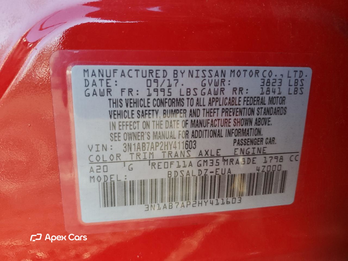 Nissan Sentra 2017