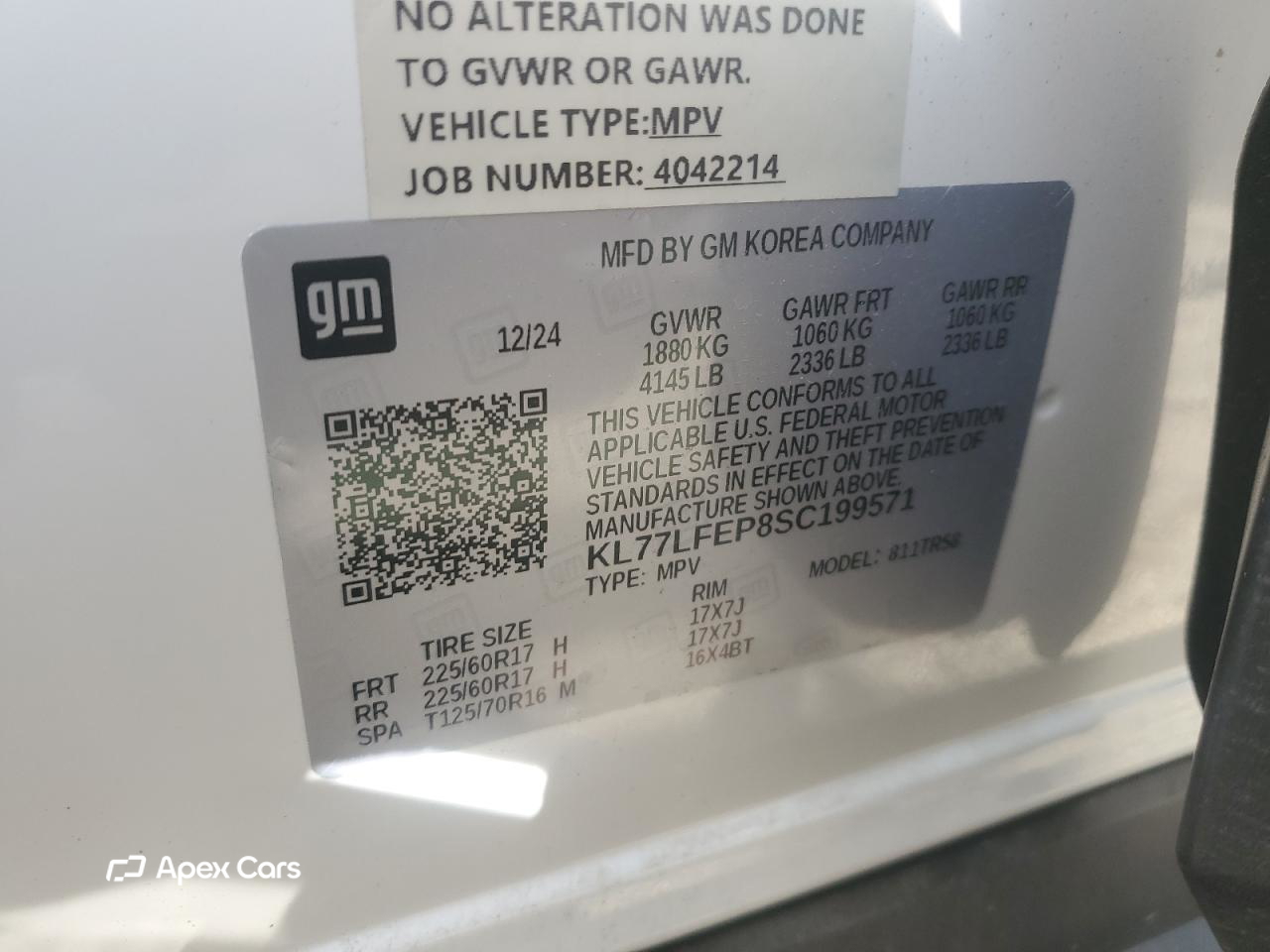 Chevrolet Trax 2025