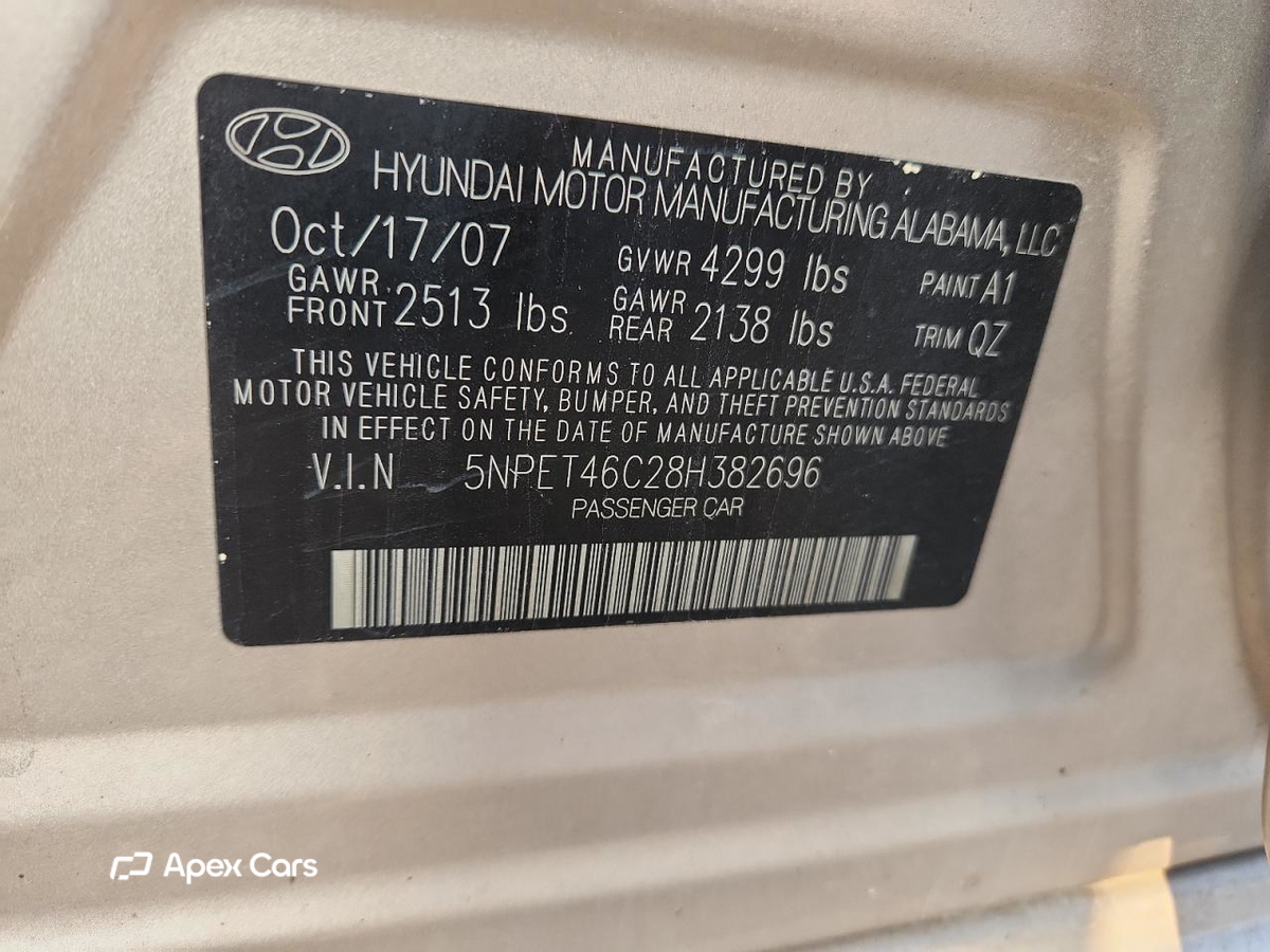 Hyundai Sonata 2008