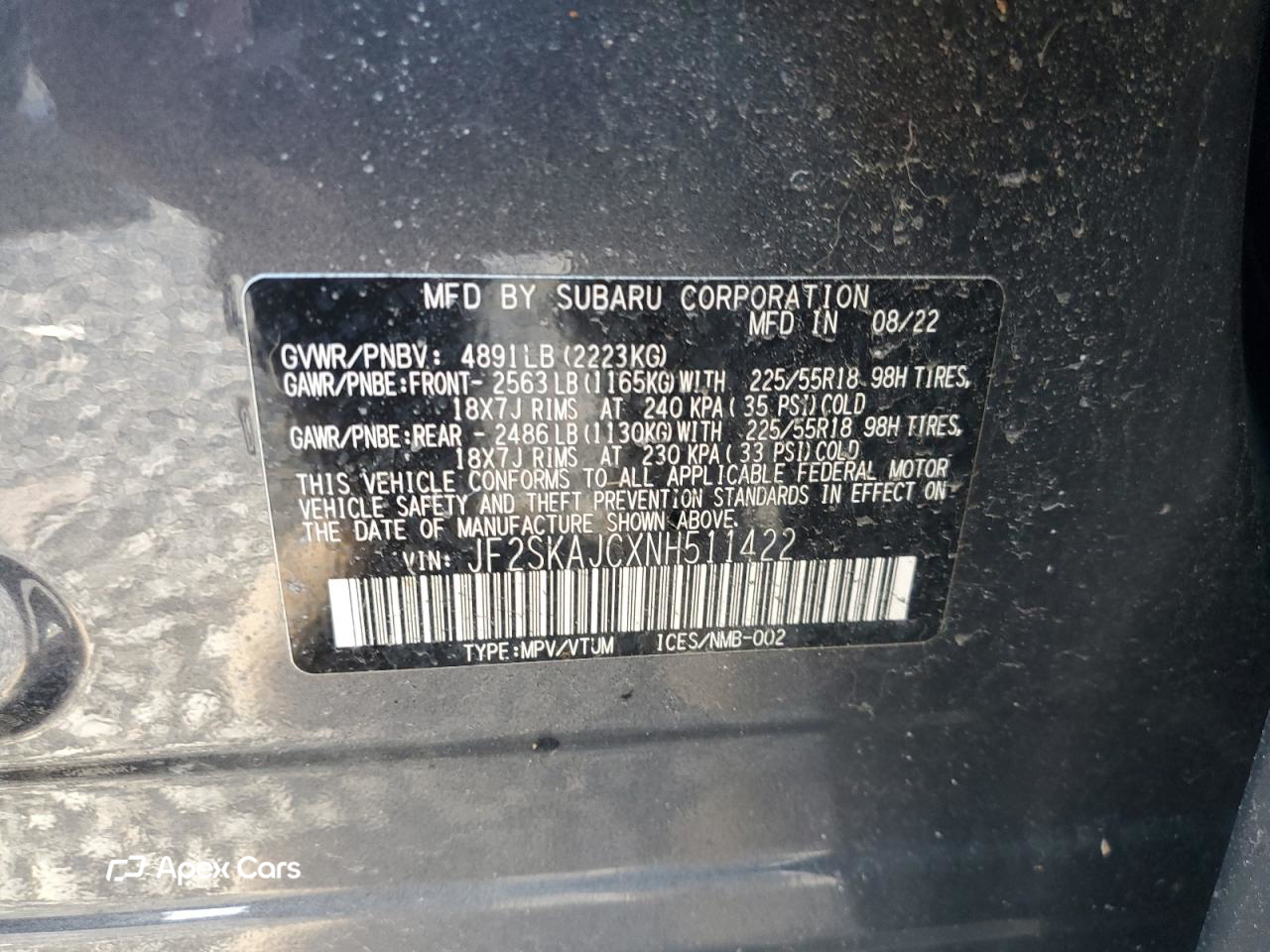 Subaru Forester 2022