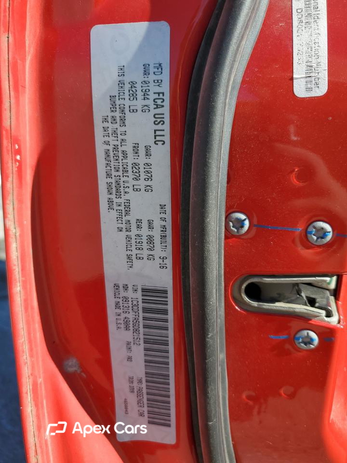Dodge Dart 2016