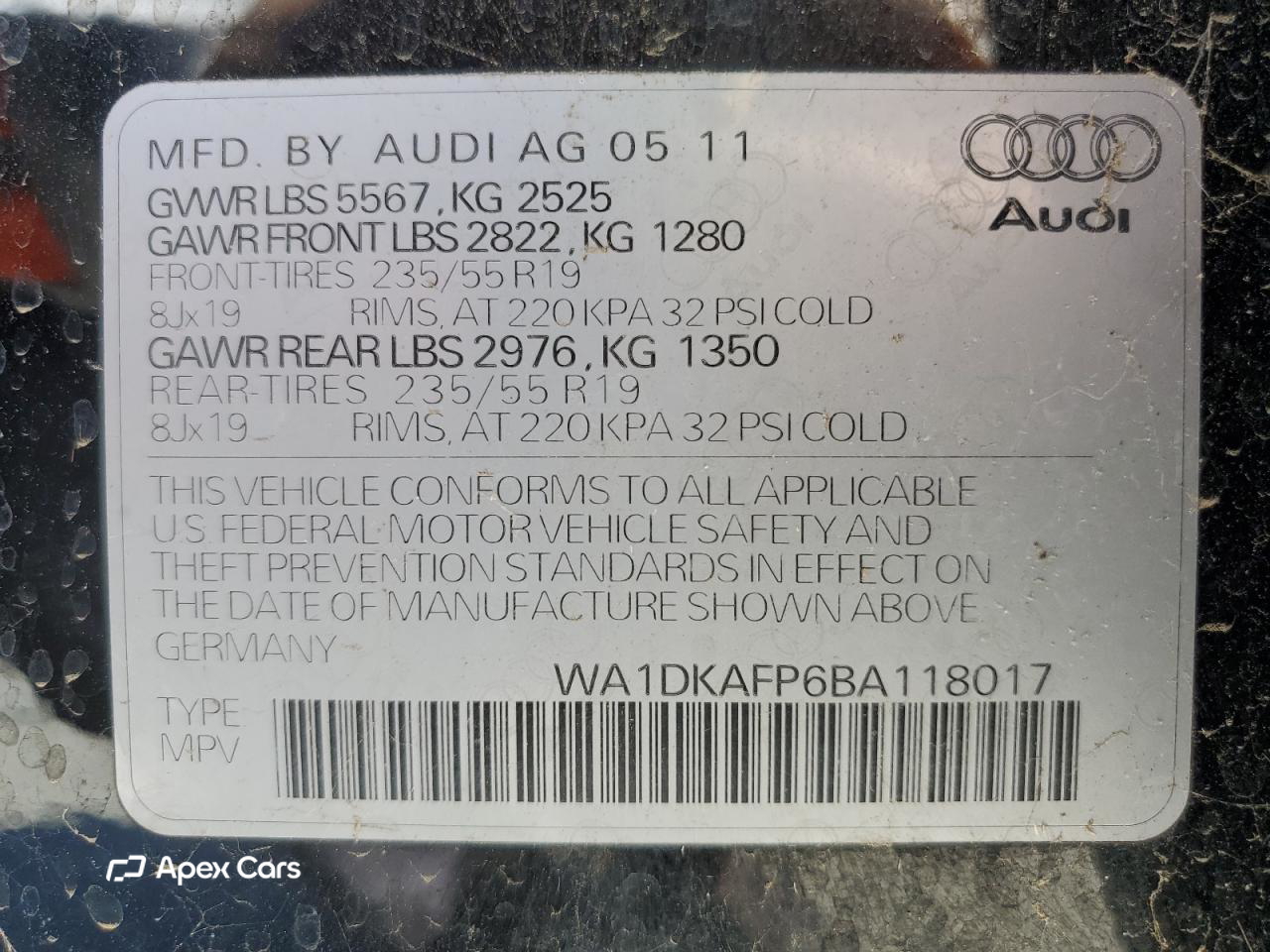 Audi Q5 2011