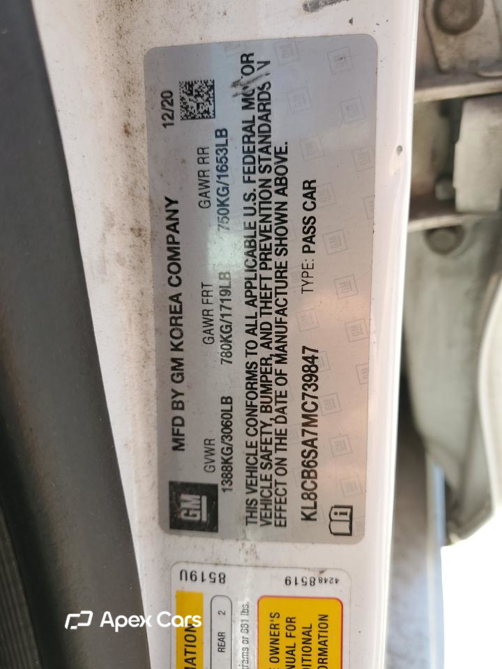 Chevrolet Spark 2021