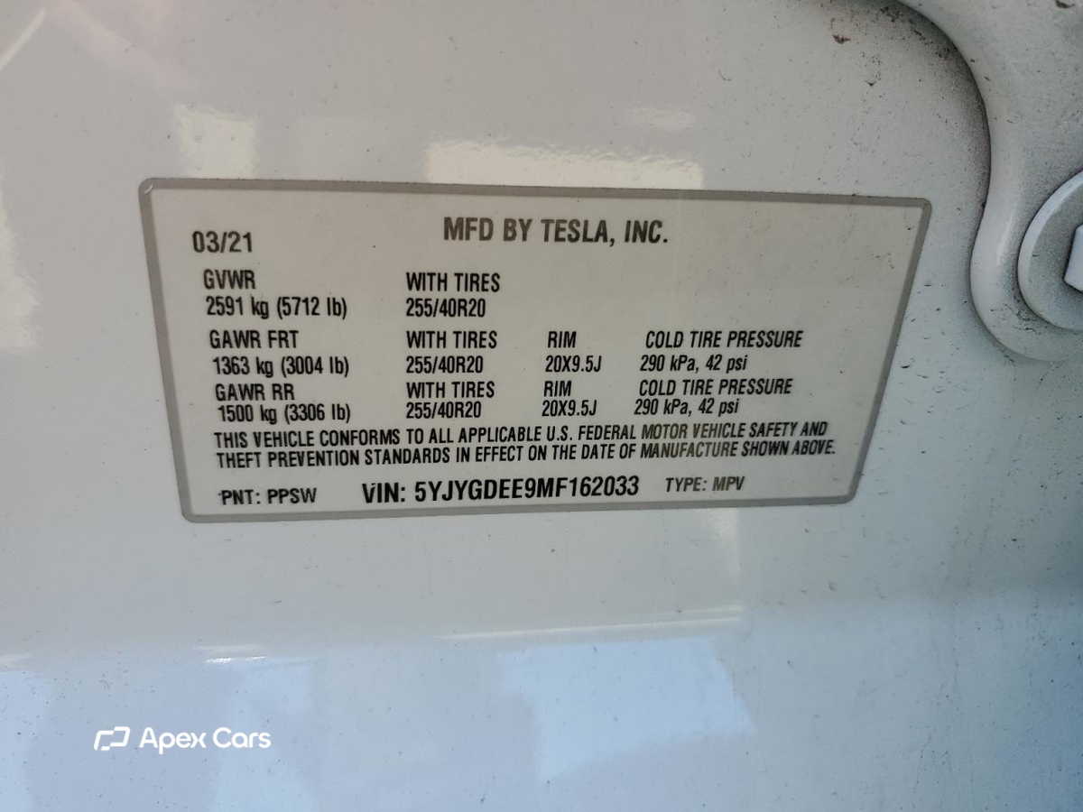 Tesla Model Y 2021