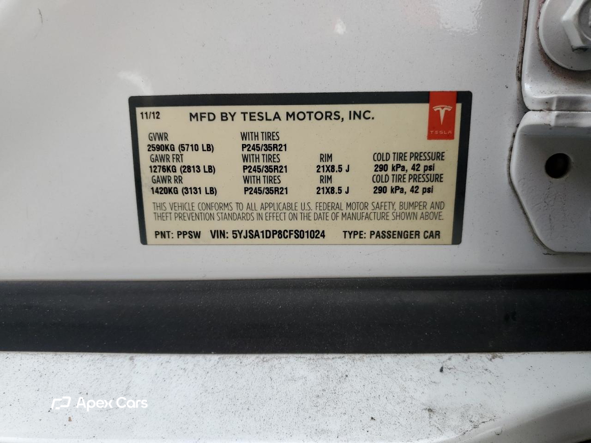 Tesla Model S 2012